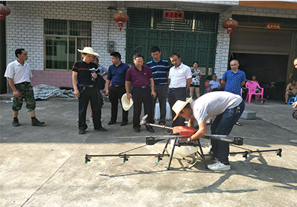 雙峰縣林業(yè)局智能化無人機(jī)防治——松褐天牛