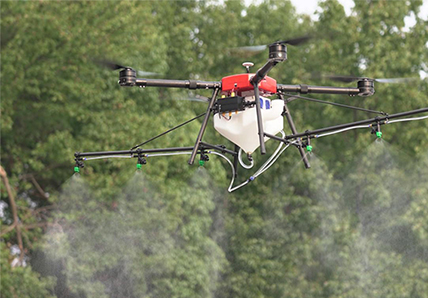 桃源縣啟用松褐天牛無人機飛防